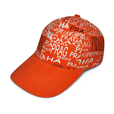 Čepice Praha Texty 27. - Oranžová