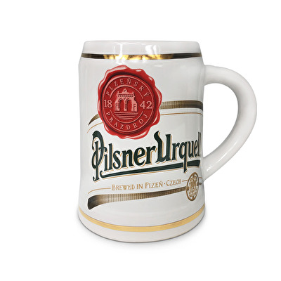 Keramický korbel Pilsner Urquell 0,5 l