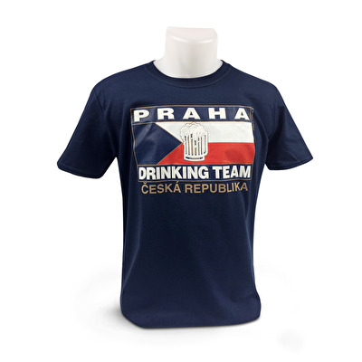 Tričko Praha D.T. 1. - Tmavě modrá