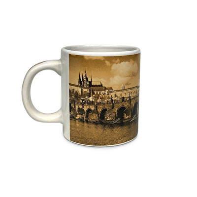 Hrnek mini hnědá Praha Ken 15.