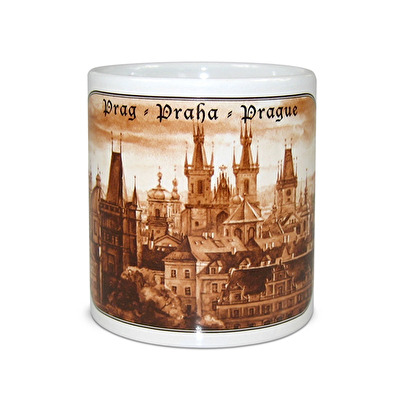Hrnek Praha Most - Věž C - Bílá