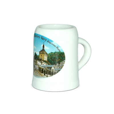 Keramická miniatura Karlovy Vary