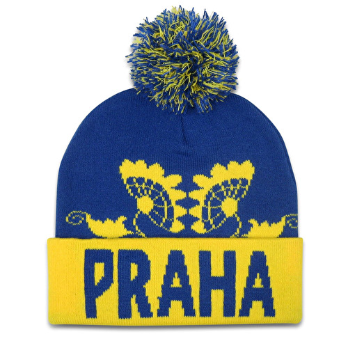 Kulich Praha modro-žlutý 59B.