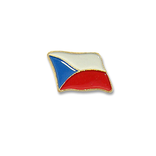 Odznak Česká republika vlajka 17.