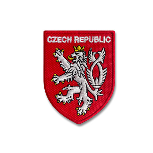 Nášivka Praha Lev červená 27.