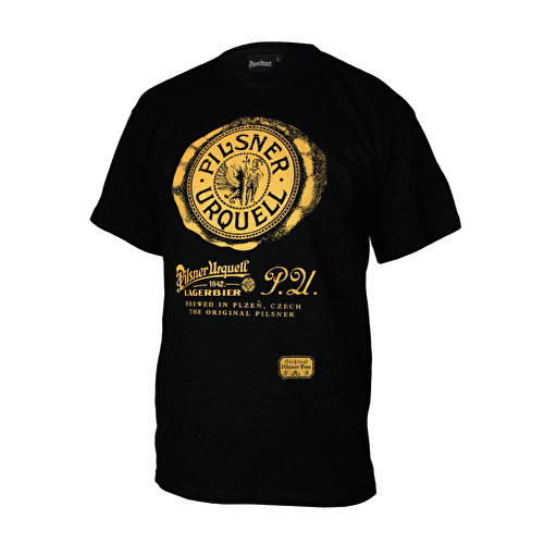 Schwarz T-shirt Pilsner Urquell 