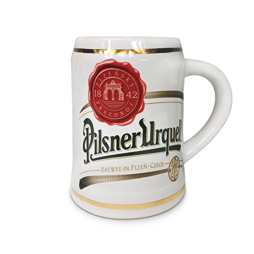 Keramický korbel Pilsner Urquell 0,5 l