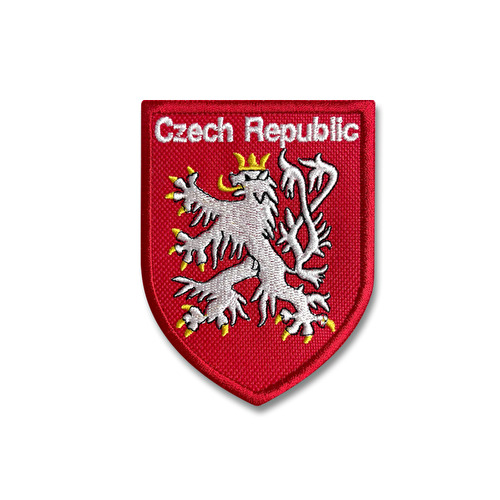 Nášivka Praha Lev červená 27.