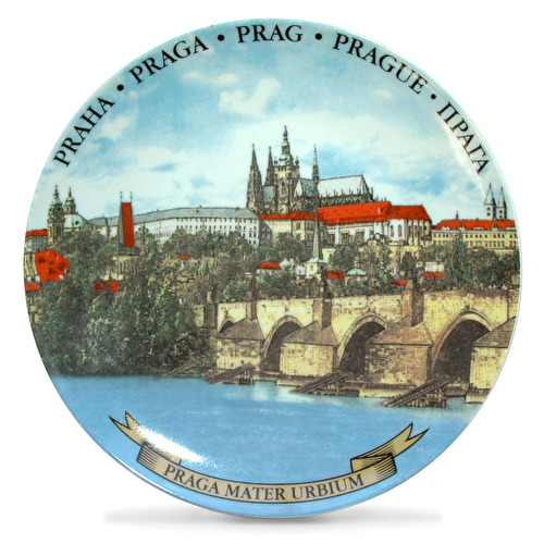 Talíř Praha Hrad průměr 21 cm