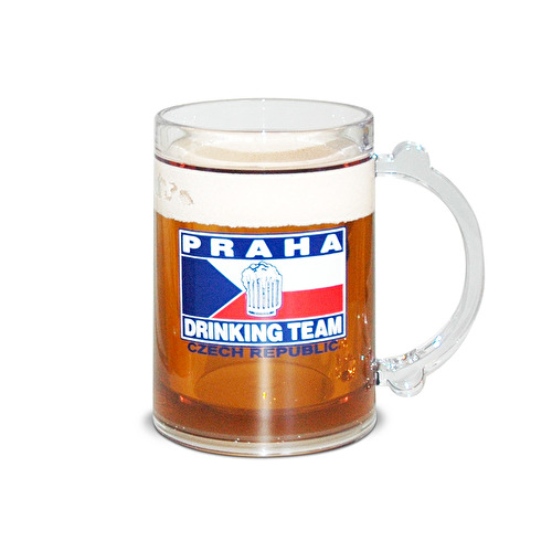 Korbel plastový Praha pivo 0,3 D.T. 0525C