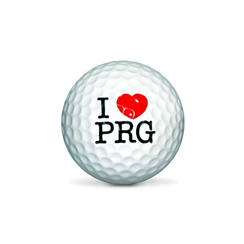 Golfový míček I love PRG