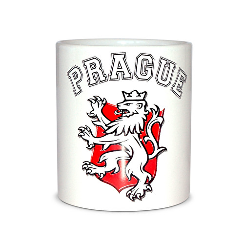 Hrnek Praha Lev erb  