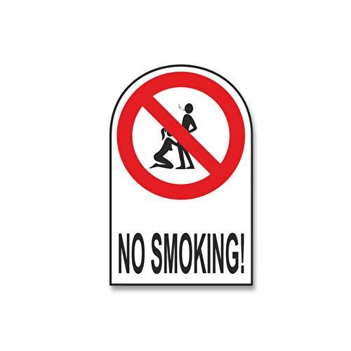 Samolepka Praha No smoking! 7.