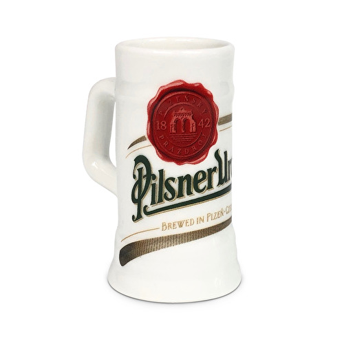 Keramický korbel Pilsner Urguell 0,1 l