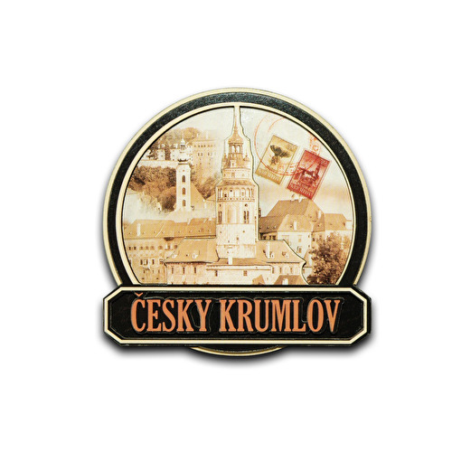Magnet 3D Böhmisch Krumau - Cesky Krumlov Retro