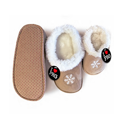 Winter slippers Prague