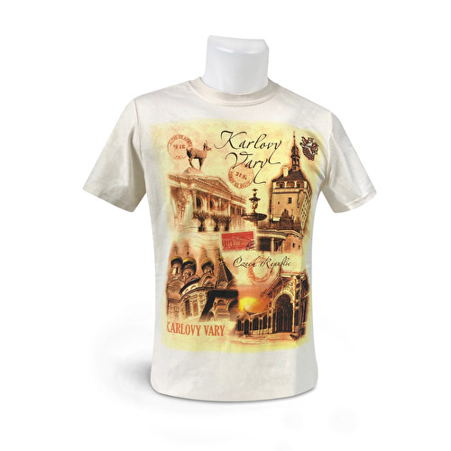 T-shirt Carlsbad - Karlovy Vary Retro