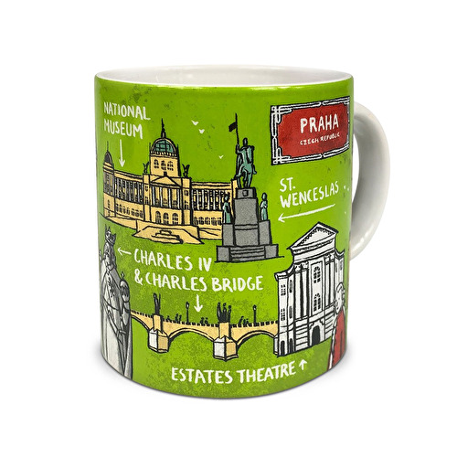 Mug ALL Prague green 101.