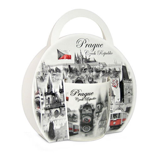 Mug Prague with a handbag Montaz