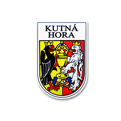 Aufkleber Kuttenberg - Kutna Hora Wappen