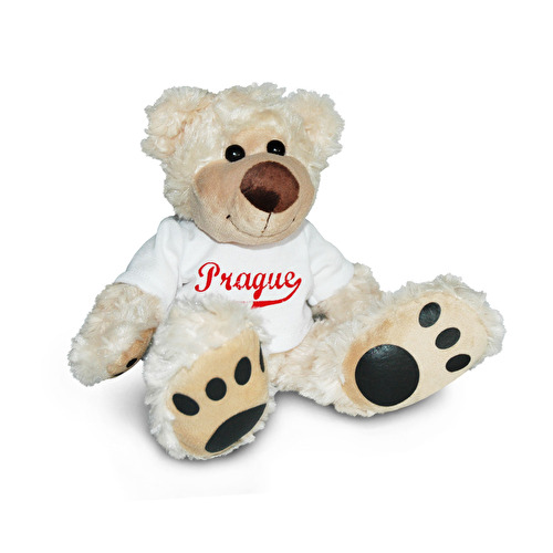 Plush teddy bear Prague B