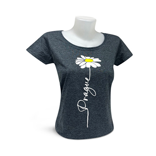 Women‘s T-shirt Prague daisy flower 101.