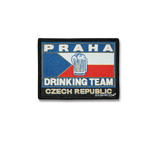Badge Prague D.T. black 13A.