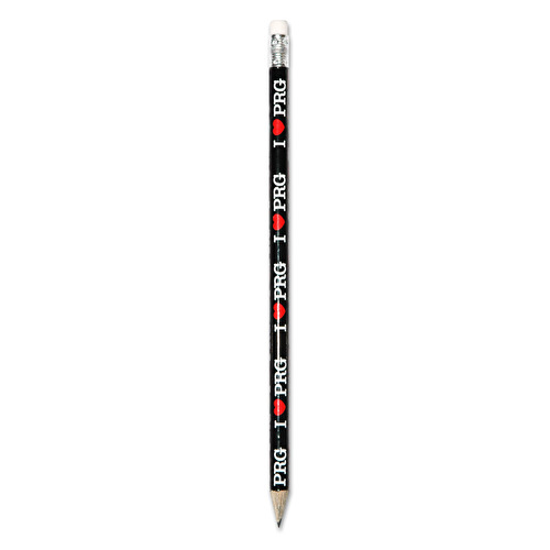 Bleistift I love PRG schwarz