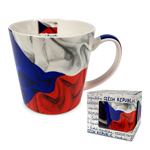 Mug 500 ml Czech Republic with a box 