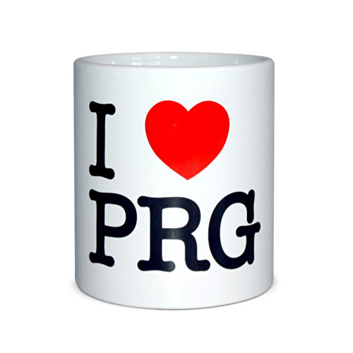 Mug I love PRG white