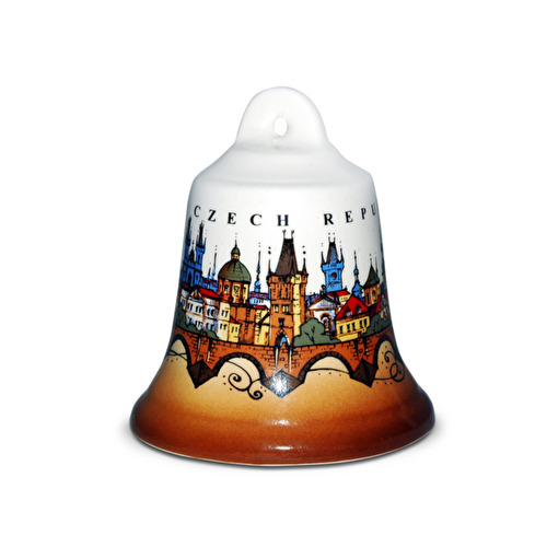 Ceramic bell Prague