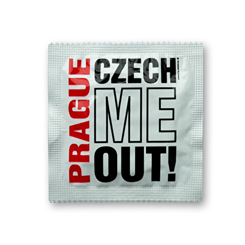 Kondom Praha C.M.O. B - bílý