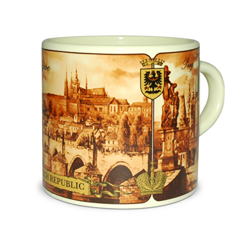 Mug maxi Prague beige