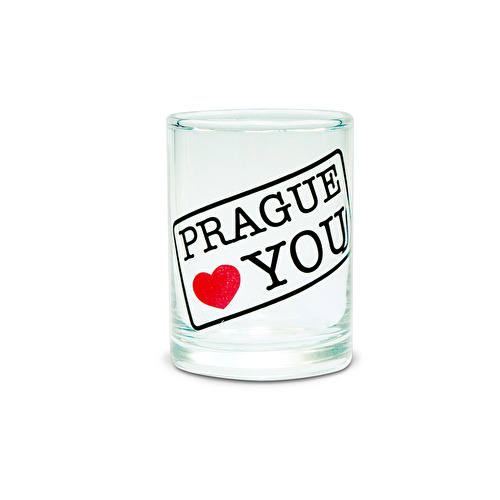 Shotglass Favorit Prague love you
