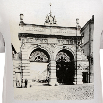 T-shirt Pilsner Urquell brewery gate