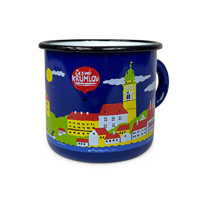 Hrnek SMALT Český Krumlov tmavě modrá 121H. - Tmavě modrá