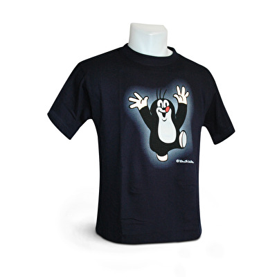 Tričko Krteček Veselý UNISEX - Tmavě modrá