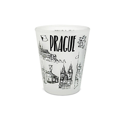 Sklo mini Praha frozen Pastel