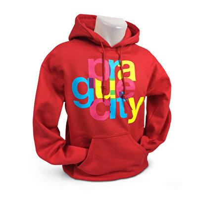 Sweatshirt Prague City M29. - Red