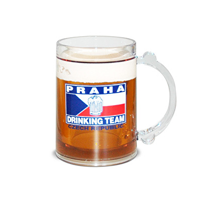 Korbel plastový Praha pivo 0,3 D.T. 0525C