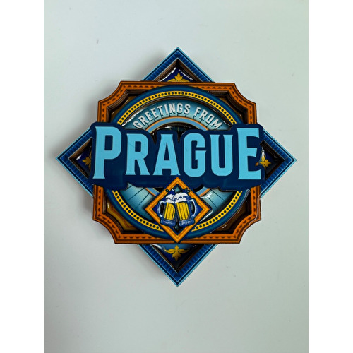 Magnet 3D epoxy Prag Raute