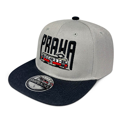 Children’s snapback Prague Tram 