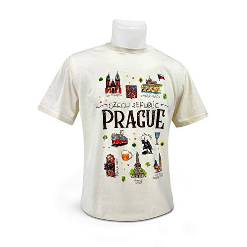 Tričko Praha Aquarel 292.