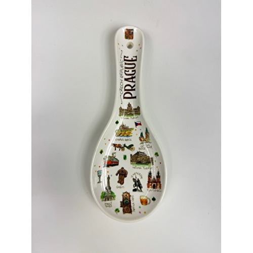 Lžíce keramická maxi Praha 22,5 cm Aquarel