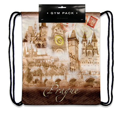 Backpack Prague polyester Retro