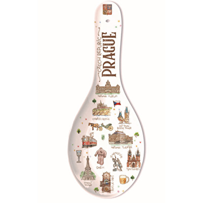 Lžíce keramická maxi Praha 22,5 cm Aquarel