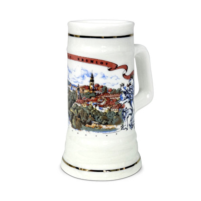 Keramische Miniatur Böhmisch Krumau - Cesky Krumlov C
