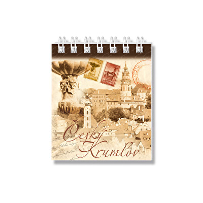 Mini magnetic notepad Cesky Krumlov