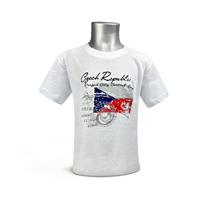 Tričko dětské Vlajka ČR 117.