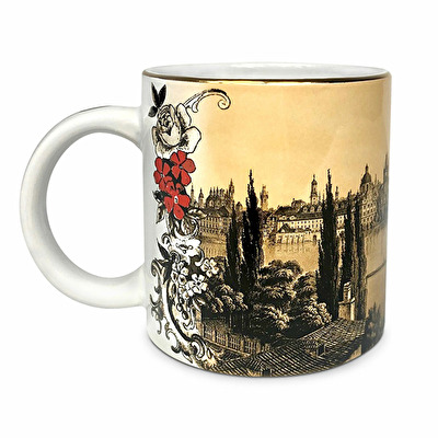 Mug gold Prague 17.